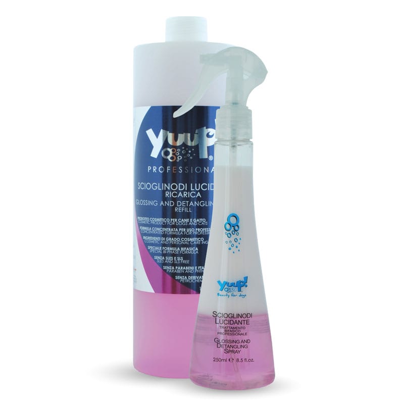 Yuup! Glossing & Detangling Spray